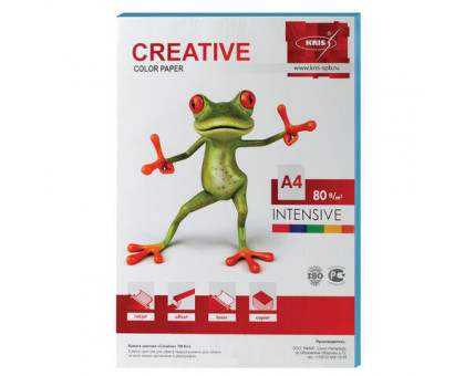 Бумага CREATIVE Color  A4 80г/м 100л 45247 интен о