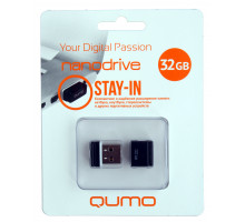 32GB USB 2.0 Qumo Nano Black