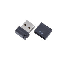 4GB USB 2.0 Qumo Nano Drive Black
