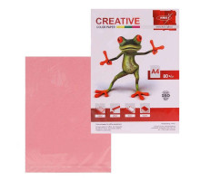 Бумага CREATIVE color, А4, розовая 40693
