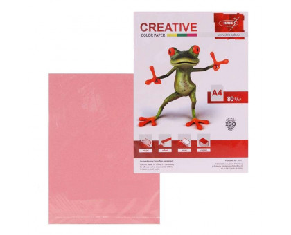 Бумага CREATIVE color, А4, розовая 40693