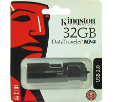 32GB USB 2.0 Kingston DT 104 Black