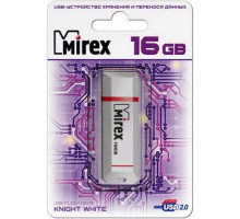 16Gb USB Mirex KNIGHT White