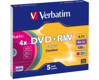 Verbatim DVD-RW 4x Color