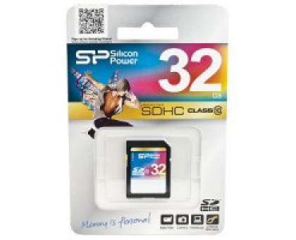 32GB SD Silicon Power cl10