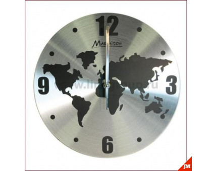 Часы настенные "Карта мира" 30см