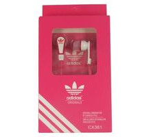Наушники Adidas CX361 вакуумные бело-розовые
