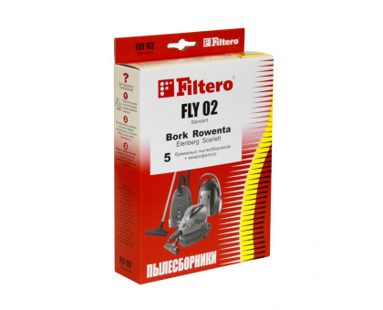 Пылесборники Filtero FLY 02  эконом