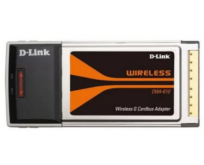 Сетевой адаптер D-Link DWA-620 WiFi CardBus 108 Мб