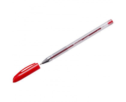 Ручка шар. Berlingo 0,7мл SI-100 красная 07216