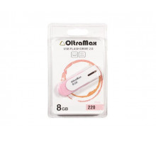 8Gb USB OltraMax 220 розовая