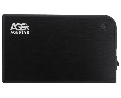 Внешний корпус 2.5 AgeStar 3UB2Р3 черный пластик