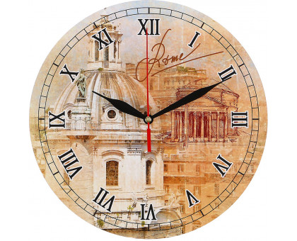 Часы настенные винтаж "Рим"