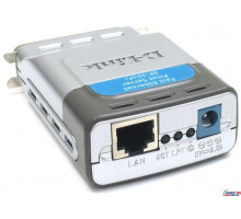 Принт-сервер D-Link DP-301P+/D2A LPT, LAN,
