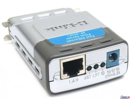 Принт-сервер D-Link DP-301P+/D2A LPT, LAN,