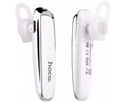 Гарнитура Bluetooth Hoco E8 белая