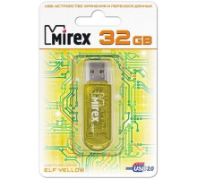 4Gb USB Mirex Elf желтая,