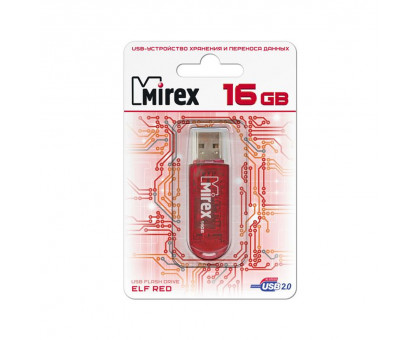 4Gb USB Mirex Elf красная