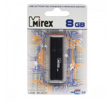 8Gb USB Mirex LINE черная