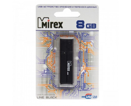 8Gb USB Mirex LINE черная