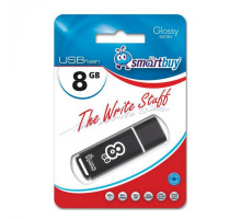 8Gb USB Smart Buy  Glossy черная 512177
