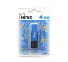 4Gb USB Mirex CITY голубая