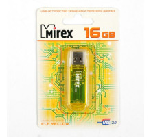 16Gb USB Mirex ELF желтая