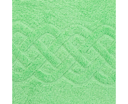 Полотенце махровое "Волна" 30х70 зеленое 1130458