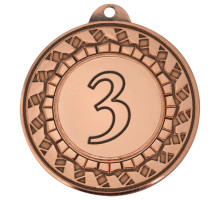Медаль "3 место" цвет бронза 1177988