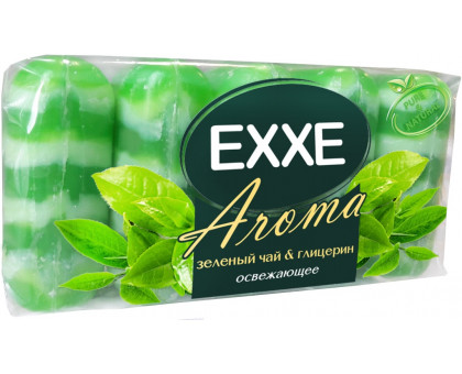 крем-мыло  EXXE зеленый чай и глицерин 5*70 6269