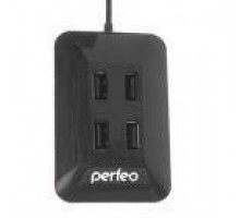 Хаб USB Perfto  4порта pf-vi-h028 (черный)