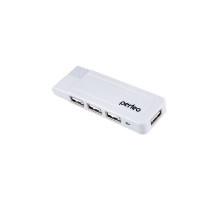 Хаб USB Perfeo 4port -PF-VI-H021 белый