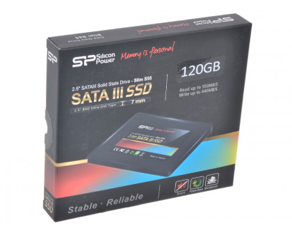Накопитель SSD Silicon Power SATA III 120Gb SP120G