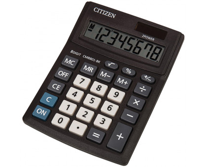 Калькулятор  CITIZEN CMB801-BK 100*136 настольный