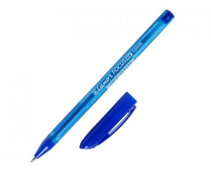 Ручка шар Luxor "Focus Icy" синяя асс 1.0мм
