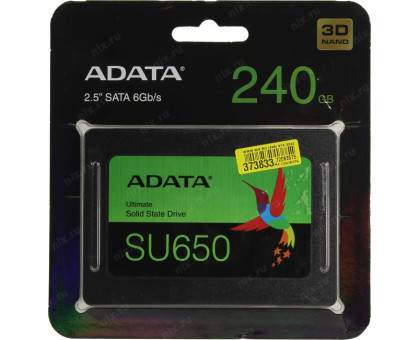 Накопитель SSD A-Data SATA III 240Gb ASU650SS-240G