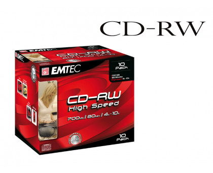 DVD-RW Emterc 4.7 Gb/120min/4x