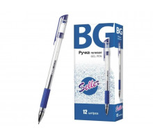 Ручка гелевая BG синяя 0.5мм 141516