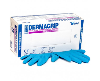 Перчатки Dermagrip high risk powder free ХL 1 пара