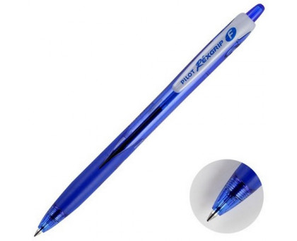 Ручка авт шар PILOT BPRG-10R-F-В Rex Grip синяя