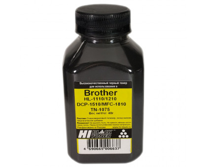 Тонер Brother HL-1110/1210/DCP-1510 40гр Hi-Black