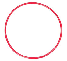 Обруч диаметр 60 см цвет красный 1209316