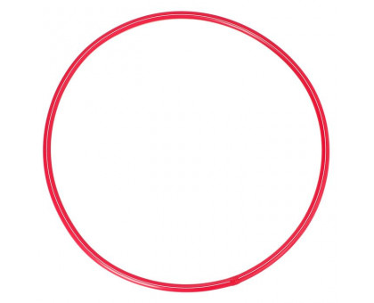 Обруч диаметр 60 см цвет красный 1209316