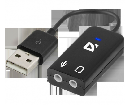 Звуковая карта USB DEFENDER AUDIO USB 2*3.5mm