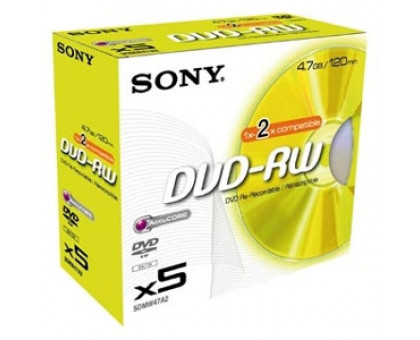 DVD-RW Sony 4.7Gb, 2x Jewel Case