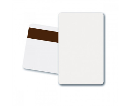 Дисконтные карты на белом пластике 4+4(серебро)