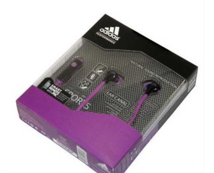 Наушники с микрофоном Adidas АМ668i черно/розовые