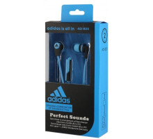 Наушники с микрофоном Е -100 Adidas  синии