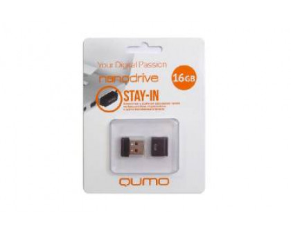 8GB USB 2.0 Qumo Nano Drive Black