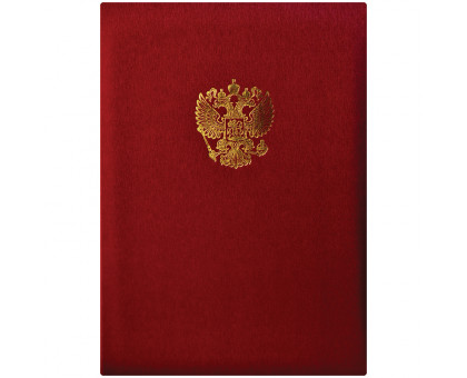 Папка адресная А4 "Российский герб"  Стафф 129576